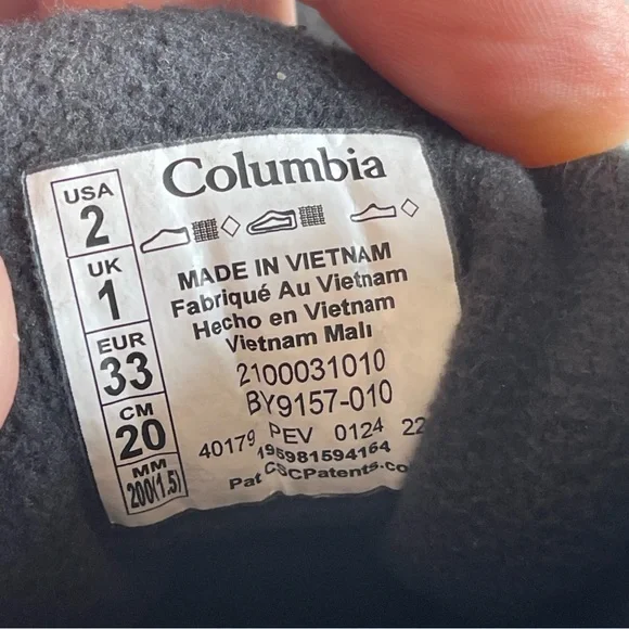 Youth Fairbanks™ Omni-Heat™ Waterproof Winter Boot Youth Size 2 - Picture 7 of 8